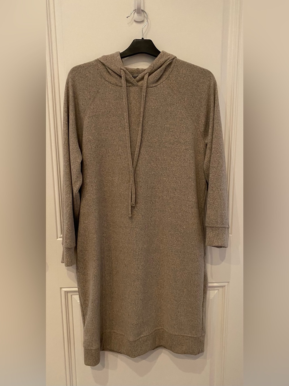 Cozy Hooded Knit Dress